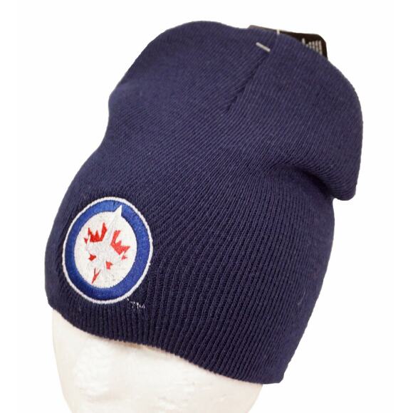 Winnipeg Jets NHL Hockey Beanie Cap - Winter Toque Hat - Adult One Size Fits All - Picture 1 of 4